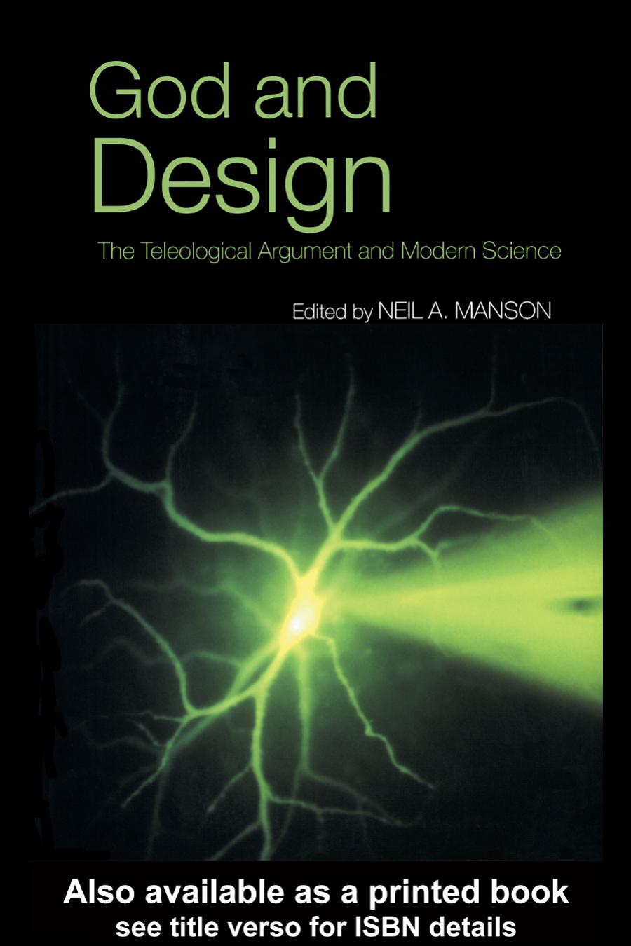 God And Design: The Teleological Argument and Modern Science