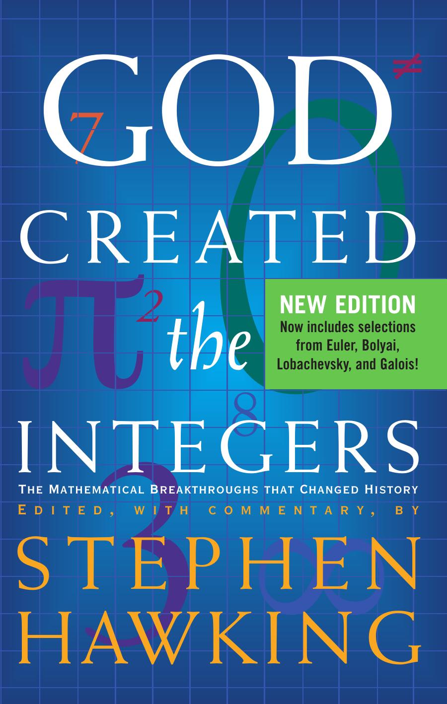 God Created the Integers