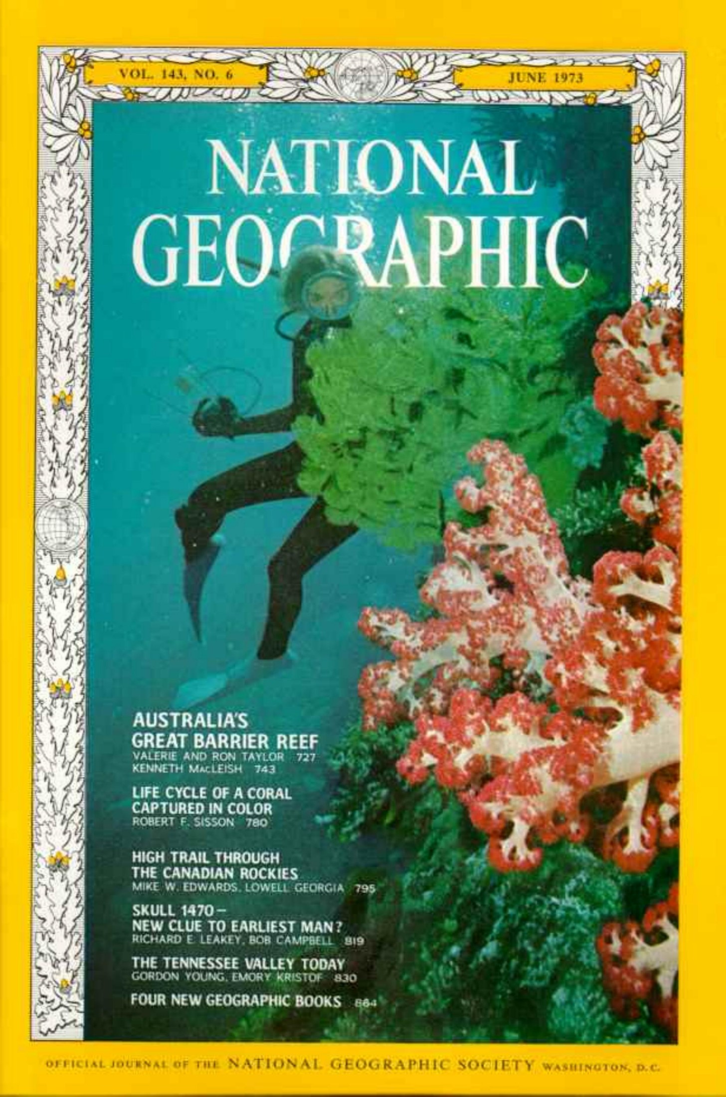 National Geographic 1973-06 143-6 Jun