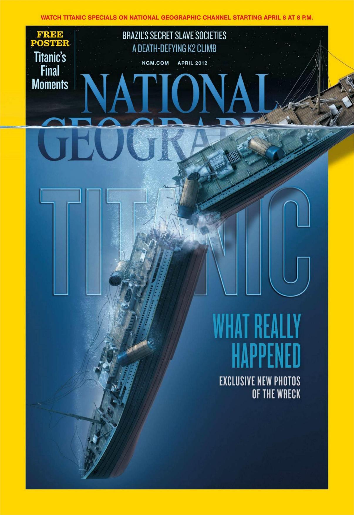 National Geographic USA - April 2012