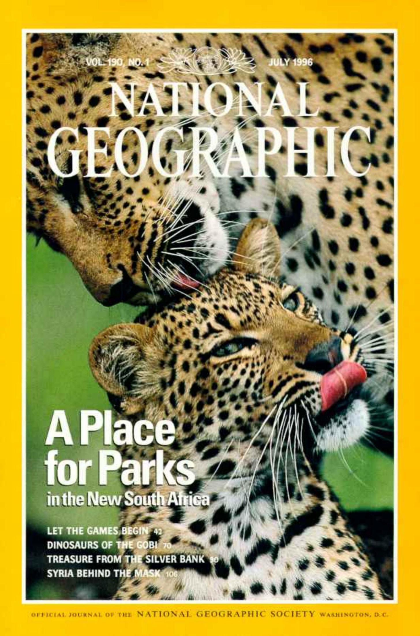 National Geographic 1996-07 190-1 Jul