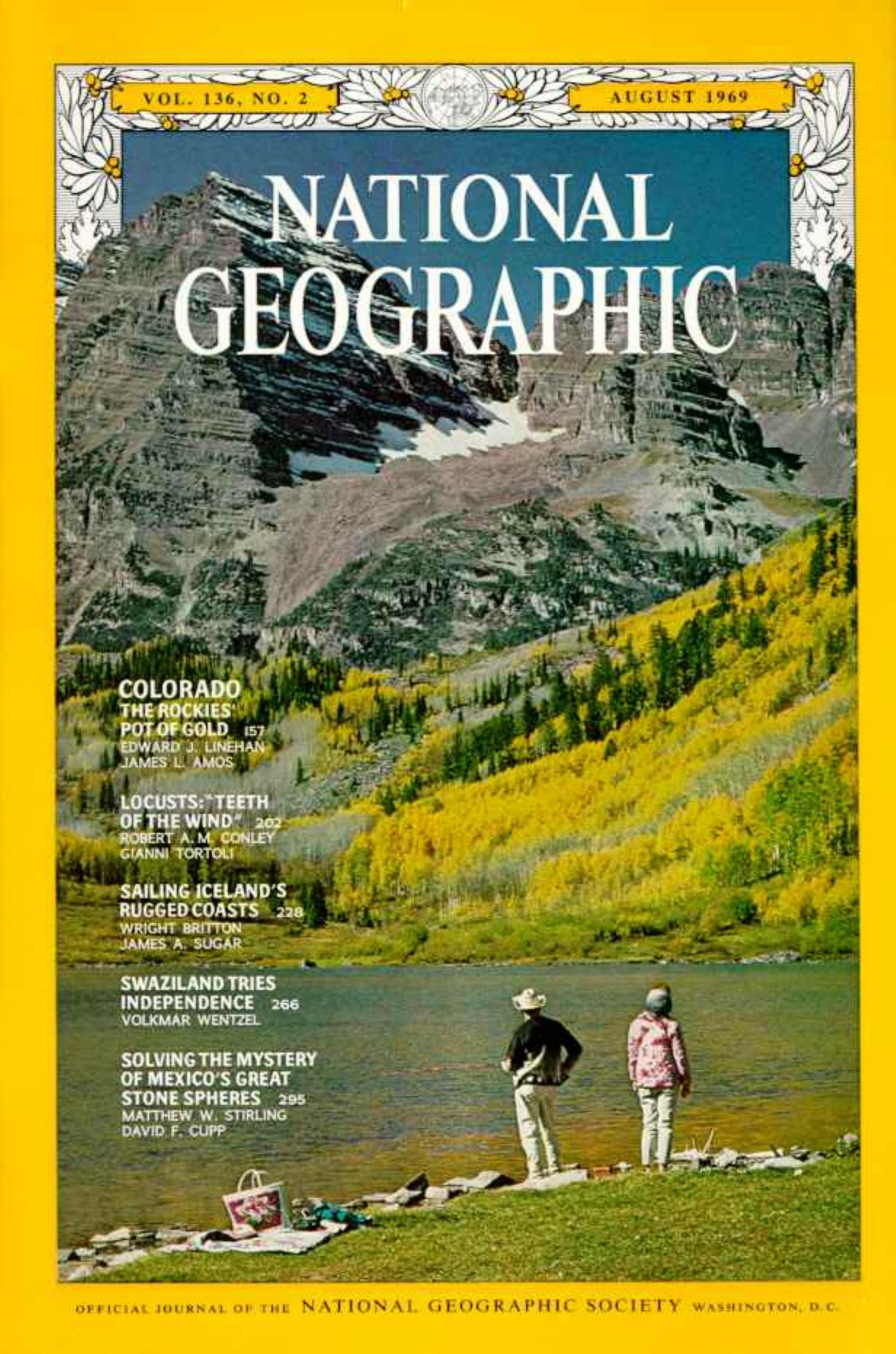 National Geographic 1969-08 136-2 Aug