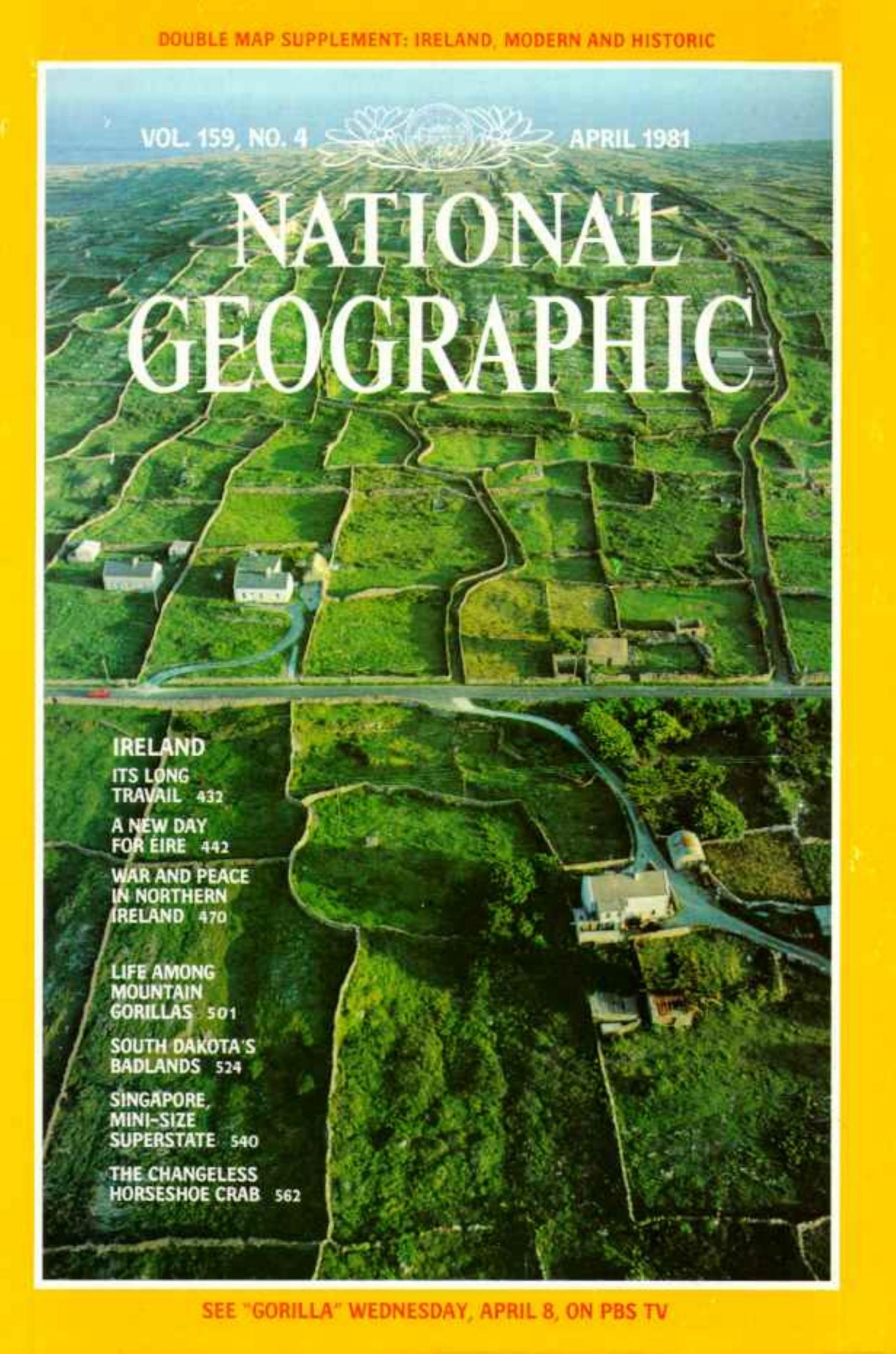 National Geographic 1981-04 159-4 Apr