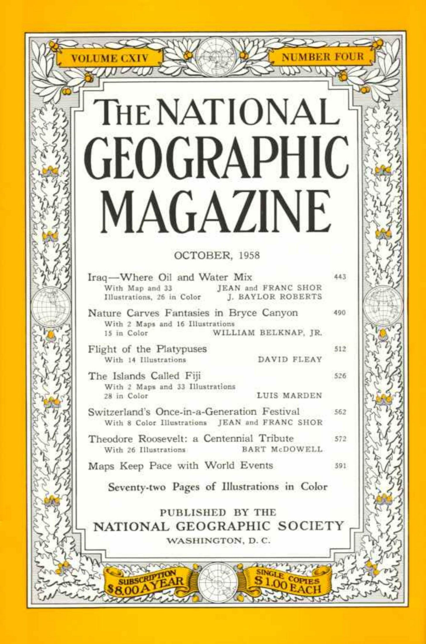 National Geographic 1958-10 114-4 Oct