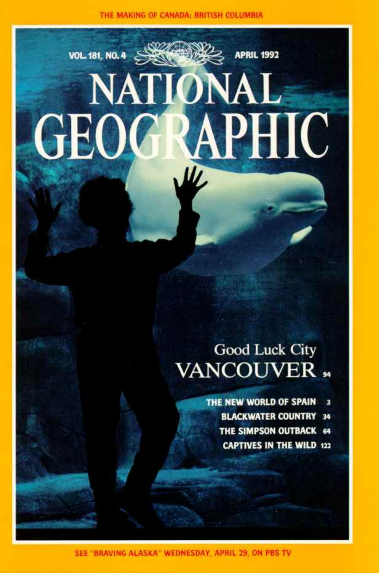 National Geographic 1992-04 181-4 Apr