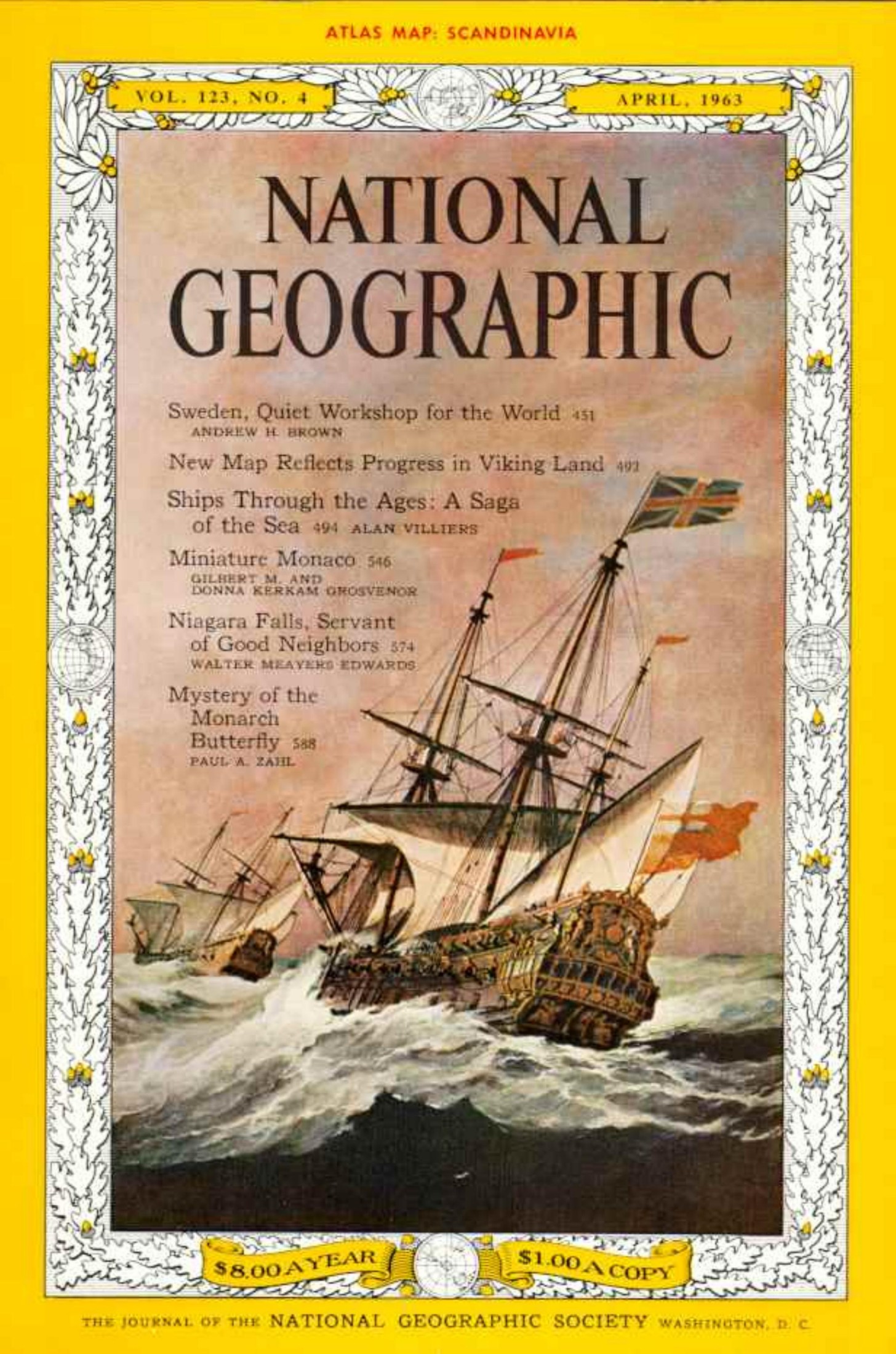 National Geographic 1963-04 123-4 Apr