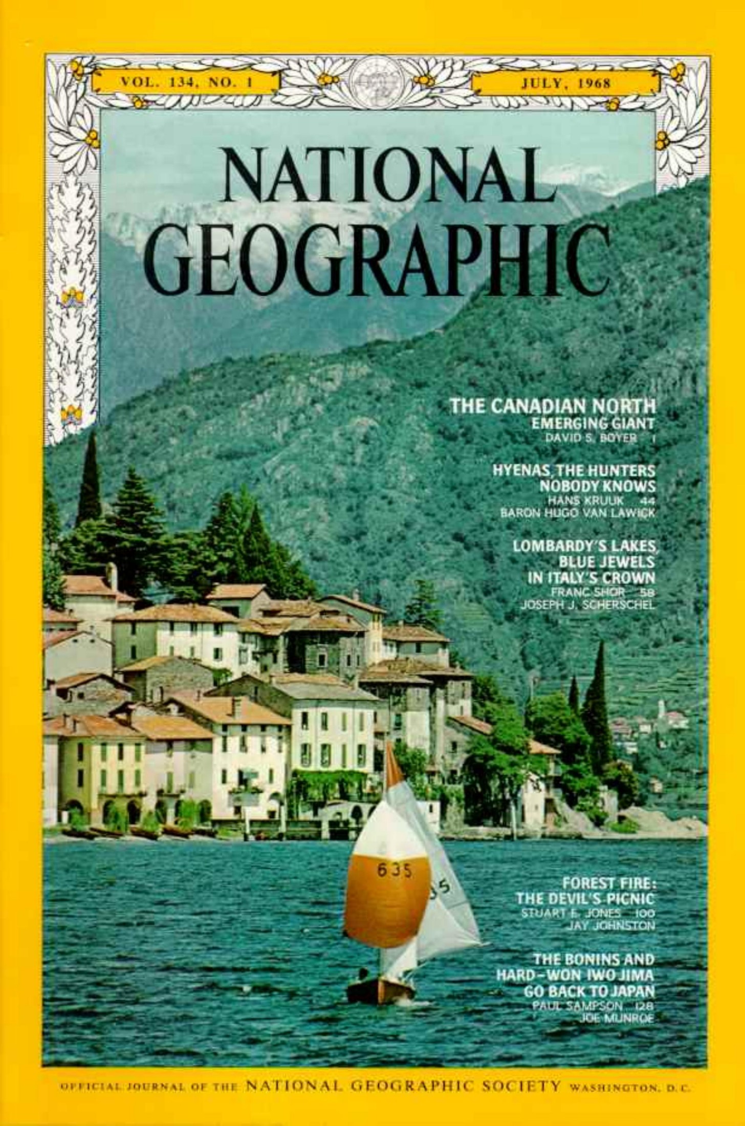 National Geographic 1968-07 134-1 Jul