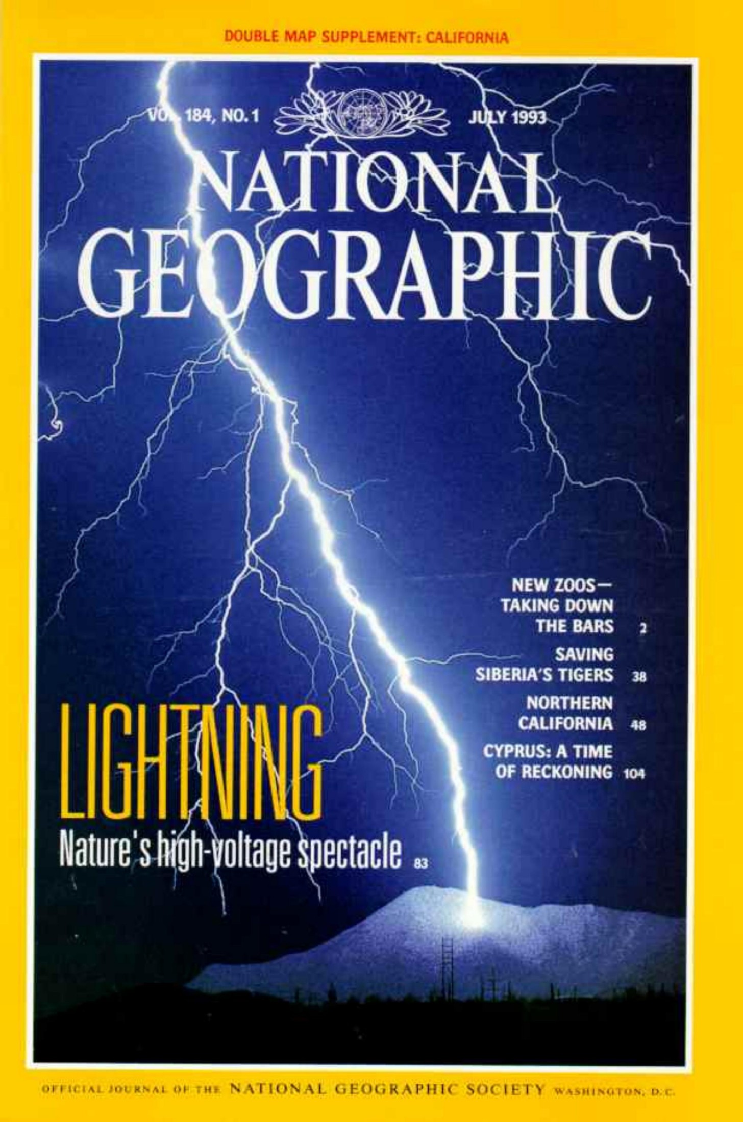 National Geographic 1993-07 184-1 Jul