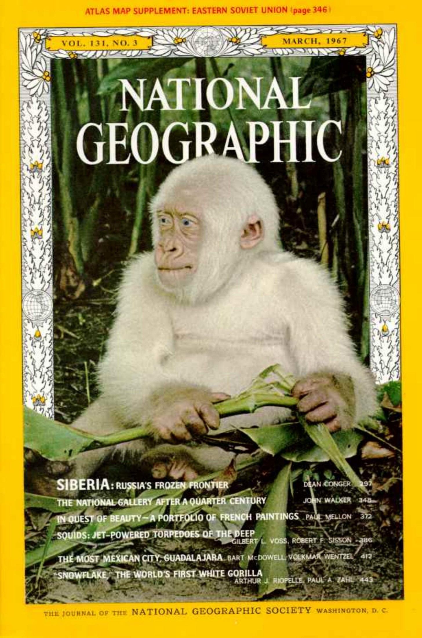 National Geographic 1967-03 131-3 Mar