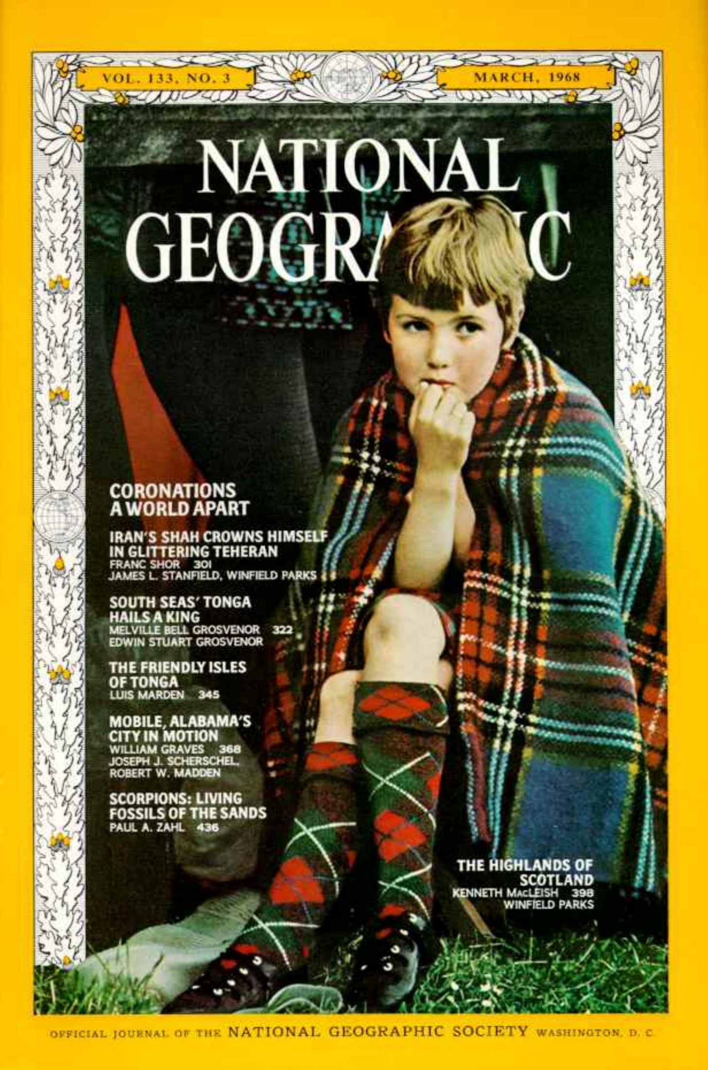 National Geographic 1968-03 133-3 Mar