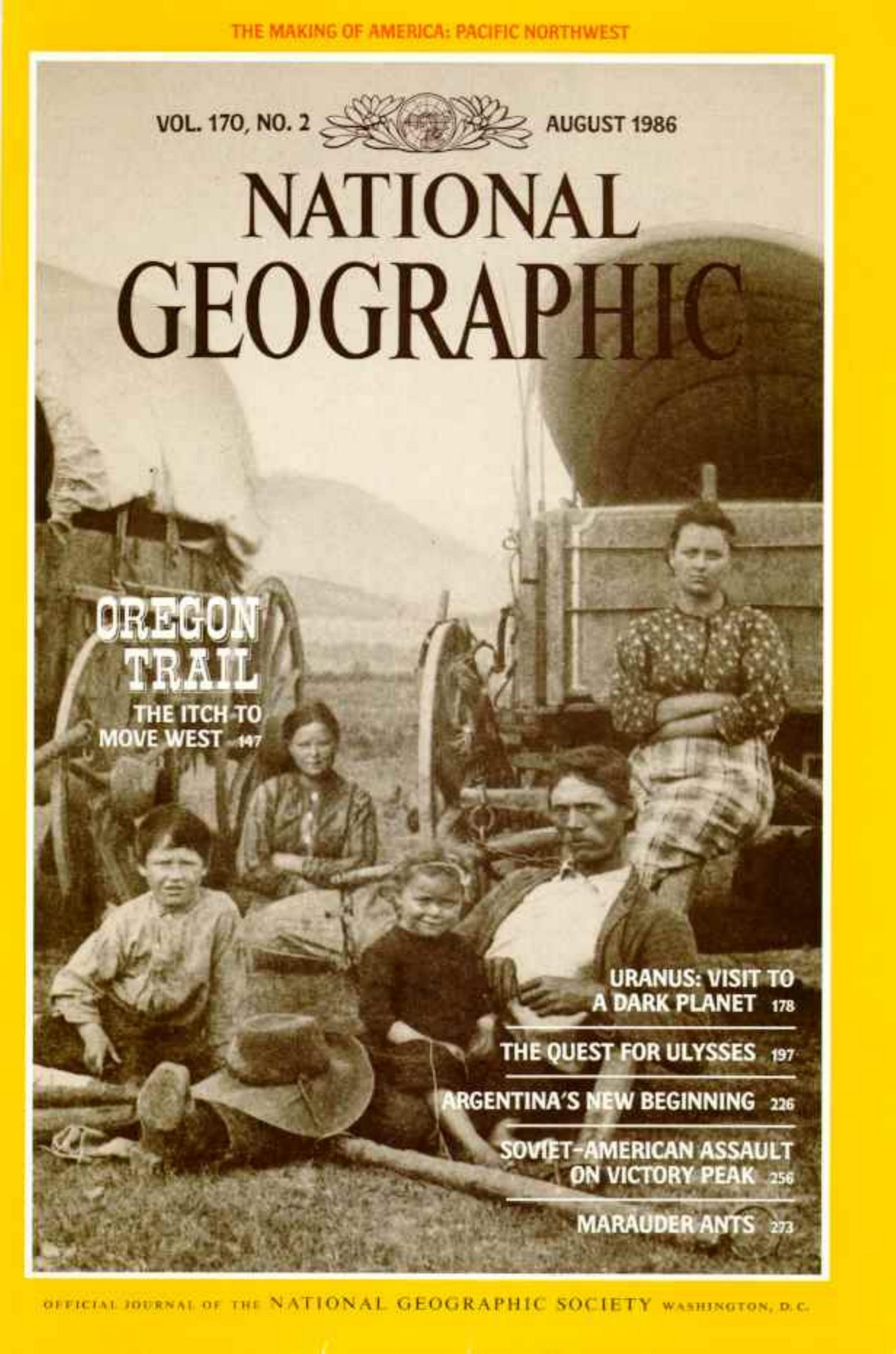 National Geographic 1986-08 170-2 Aug