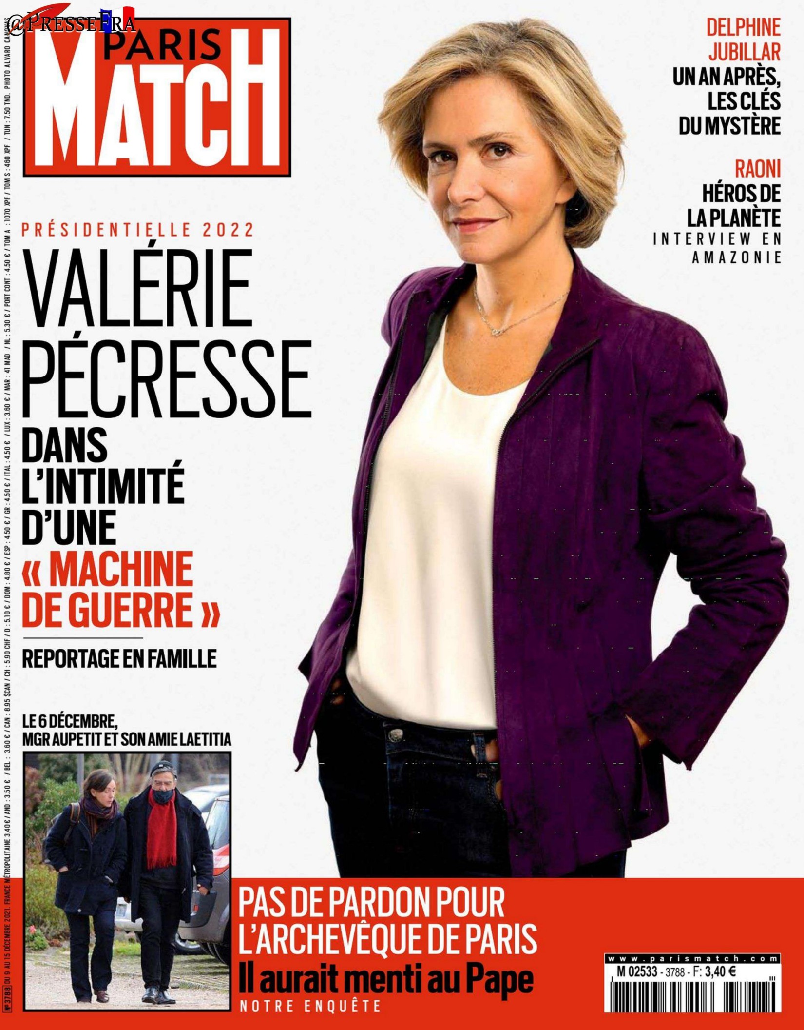 Paris Match 09 Decembre 2021