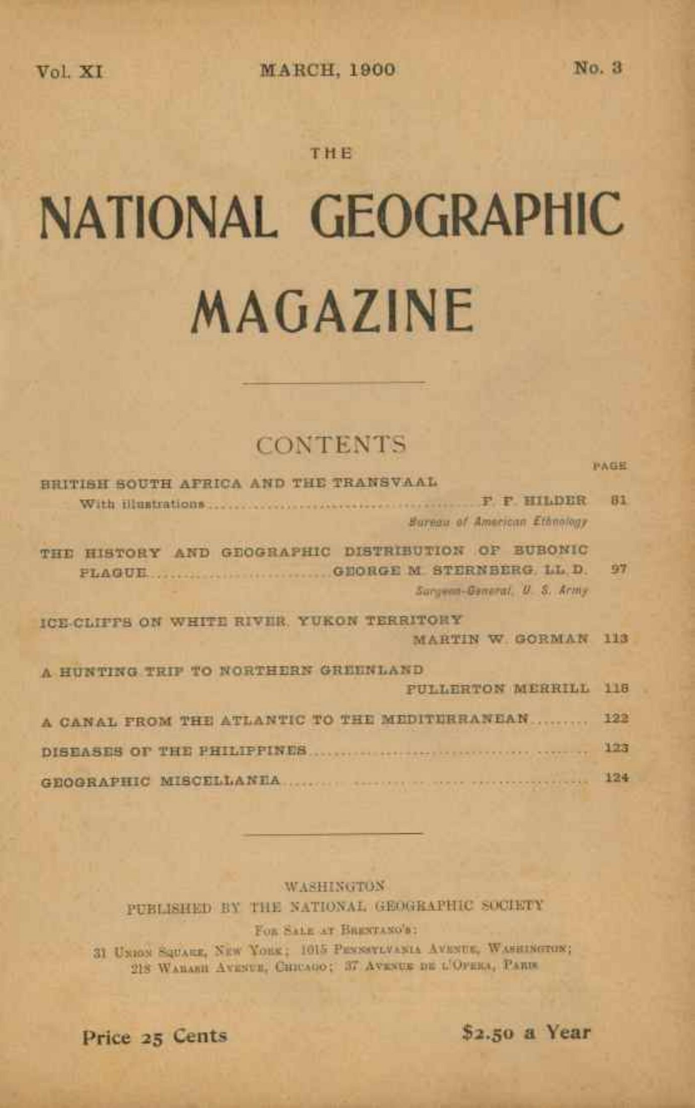 National Geographic 1900-03 011-03 Mar