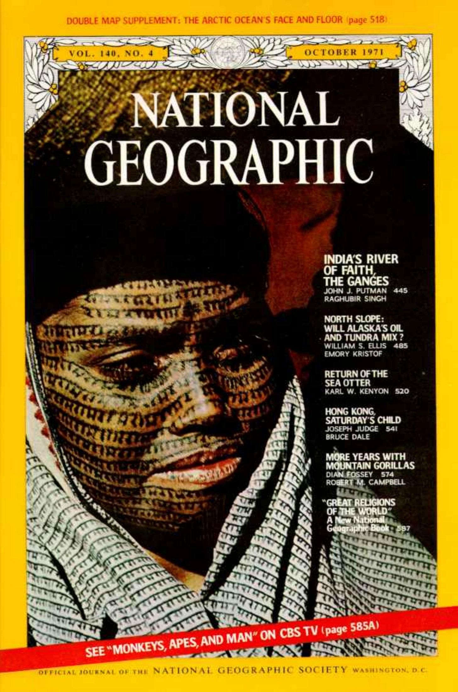 National Geographic 1971-10 140-4 Oct