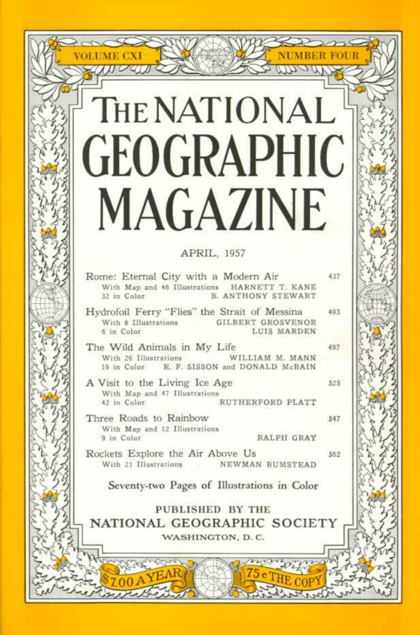 National Geographic 1957-04 111-4 Apr