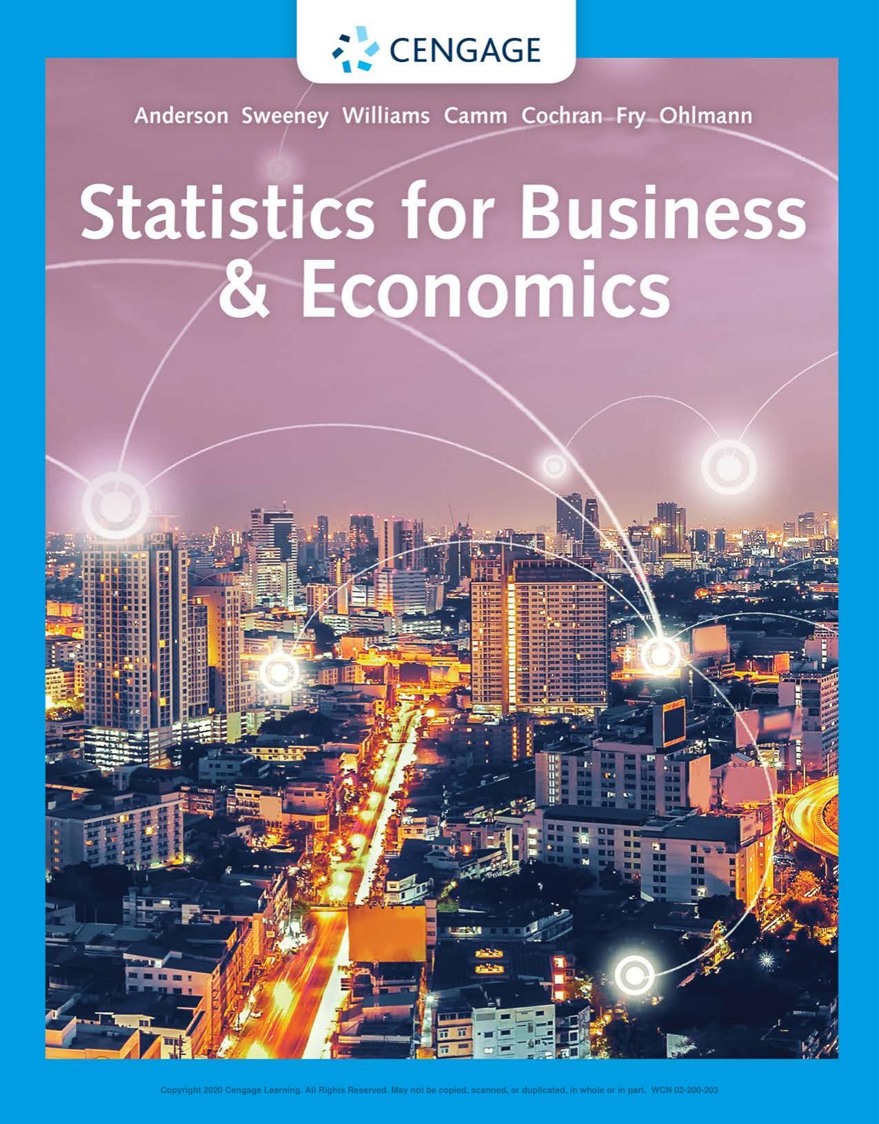 3P-EBK: STATISTICS BUSINESS &ECONOMICS