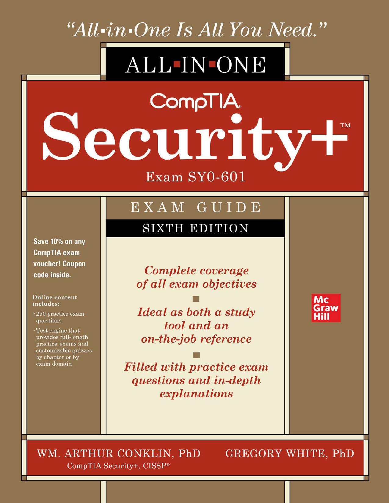 CompTIA Security+ All-in-One Exam Guide (Exam SY0-601))