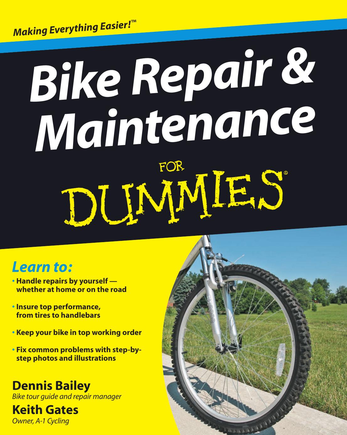 Bike Repair & Maintenance For Dummies®