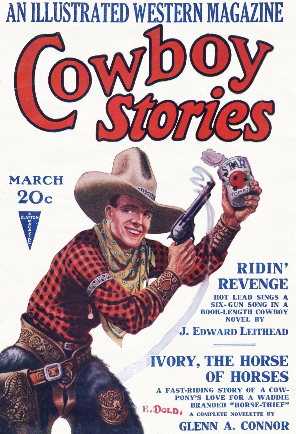 Cowboy Stories - March 1927