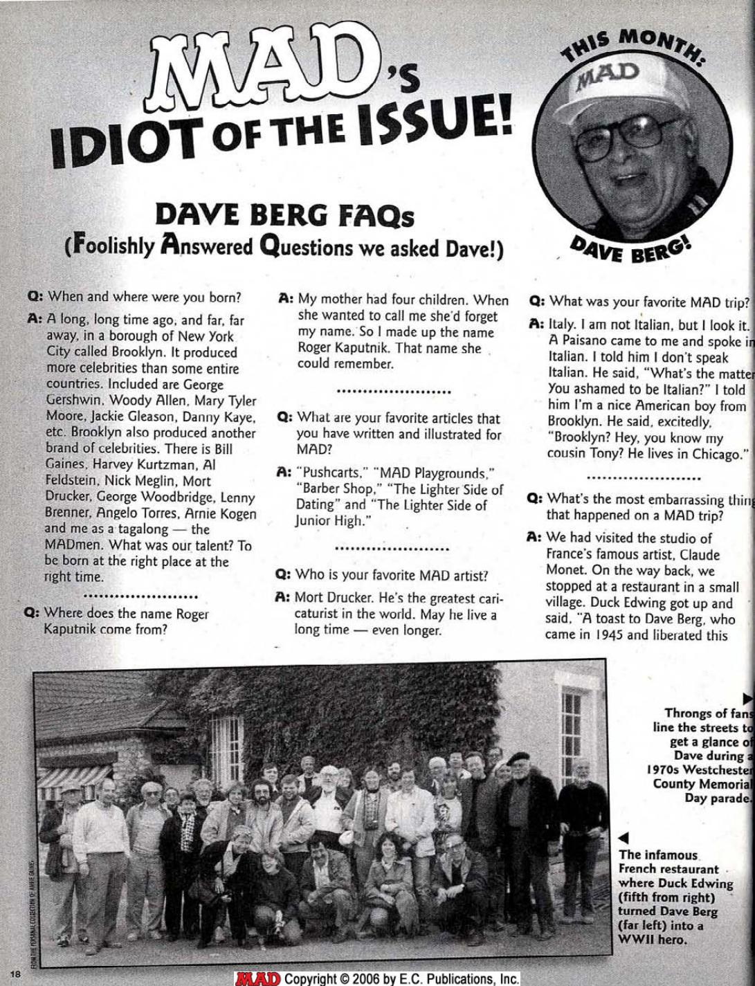 MAD's Idiot of Issue (2002) 15