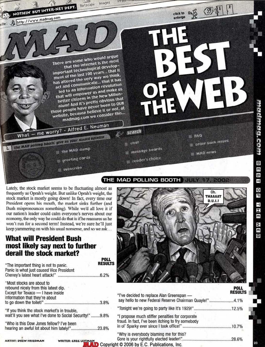 MAD's Idiot of Issue (2003) 19