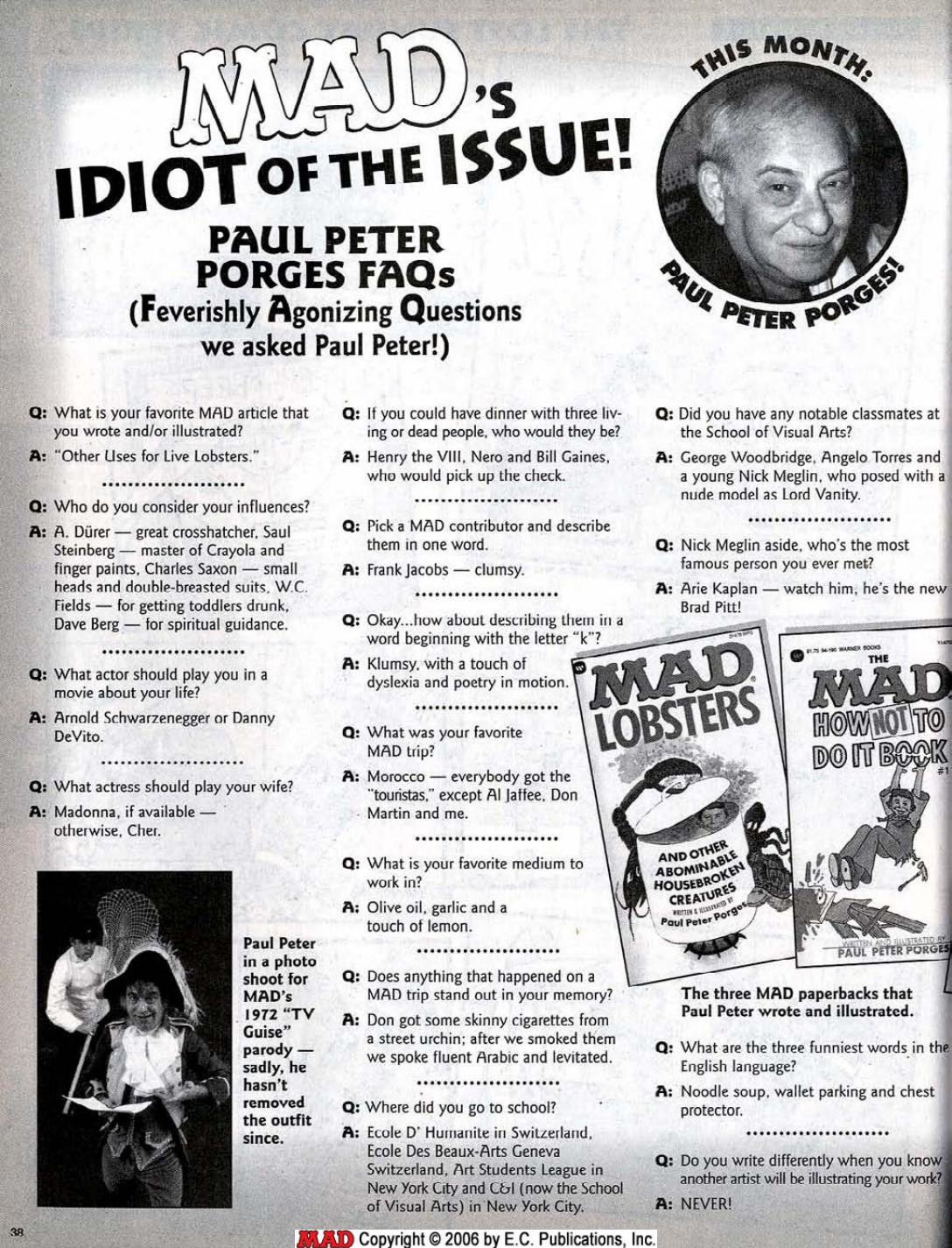 MAD's Idiot of Issue (2003) 23