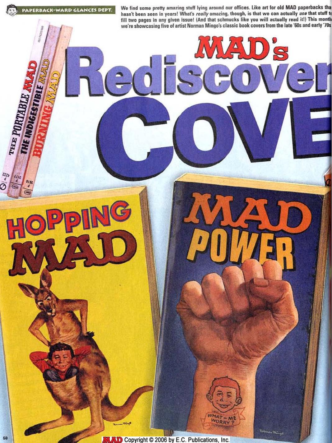 MAD's Rediscovered Covers (2005) 01