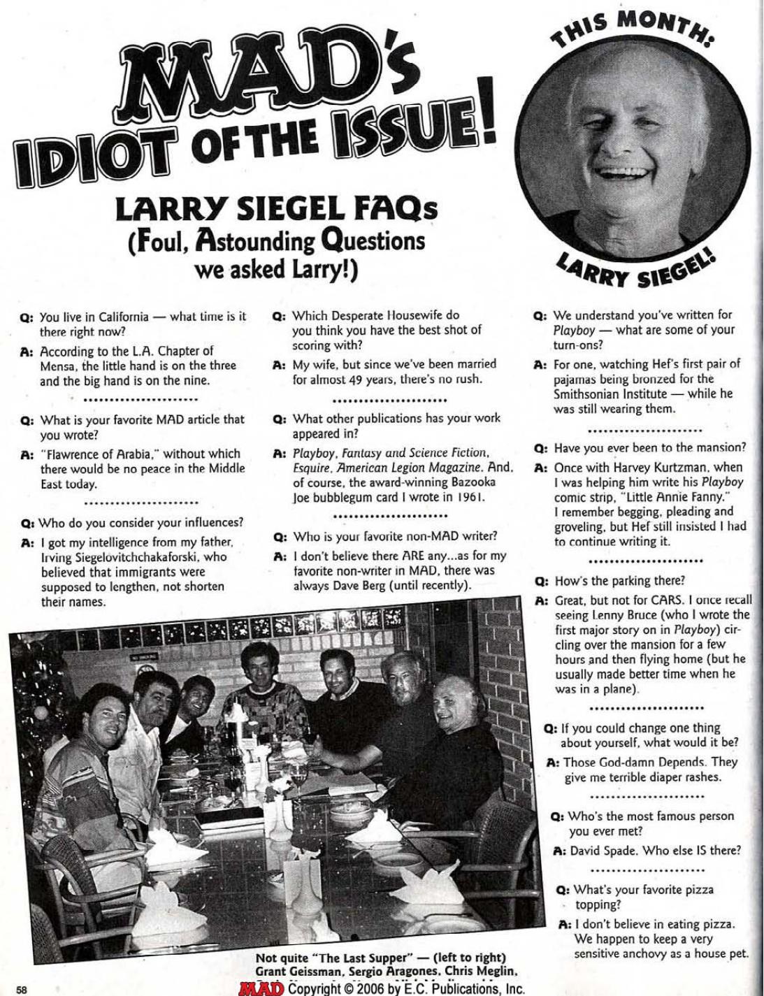 MAD's Idiot of Issue (2005) 34