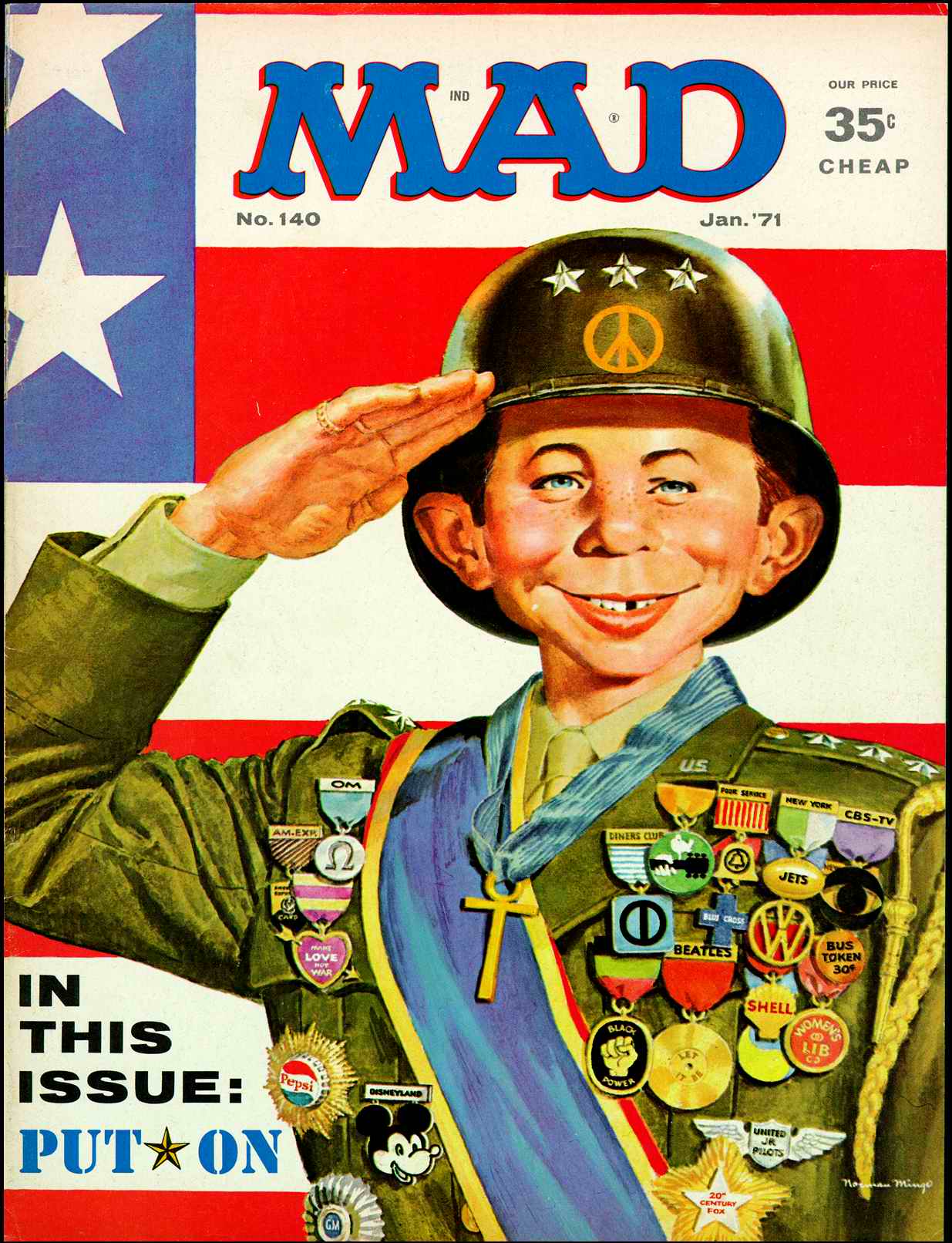 MAD Magazine 140 (1971)