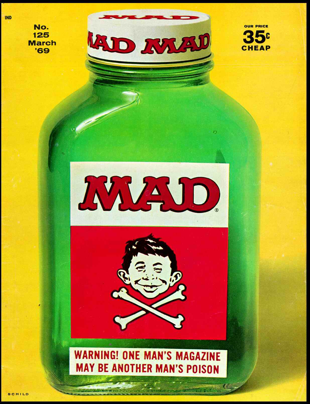 MAD Magazine 125 (1969)