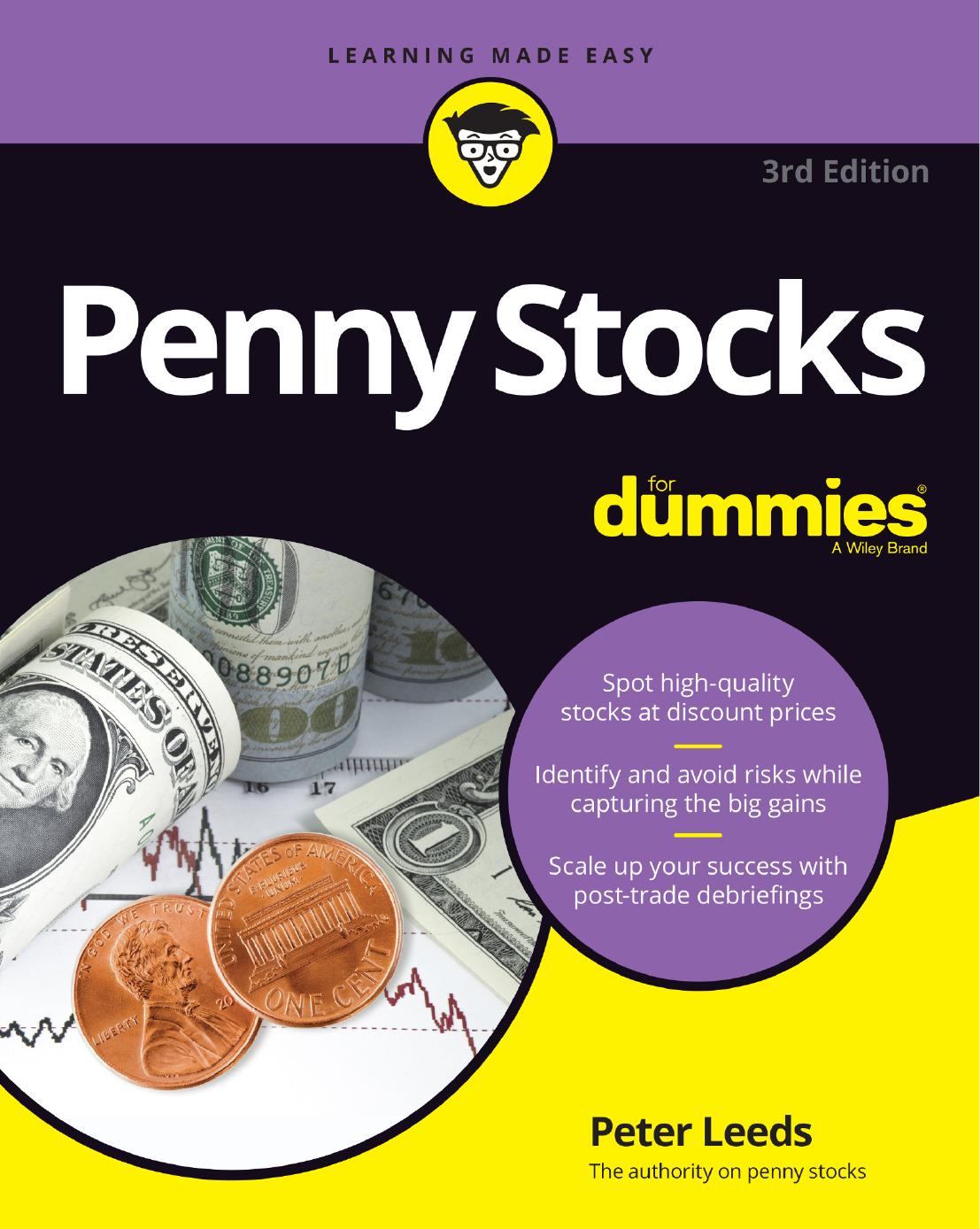 Penny Stocks For Dummies®, 3rd Edition