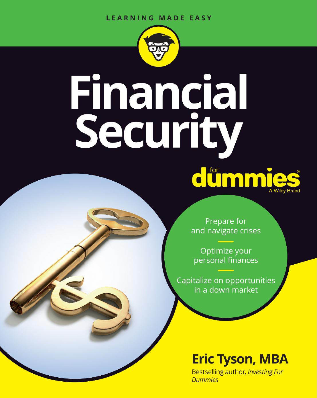 Financial Security For Dummies®