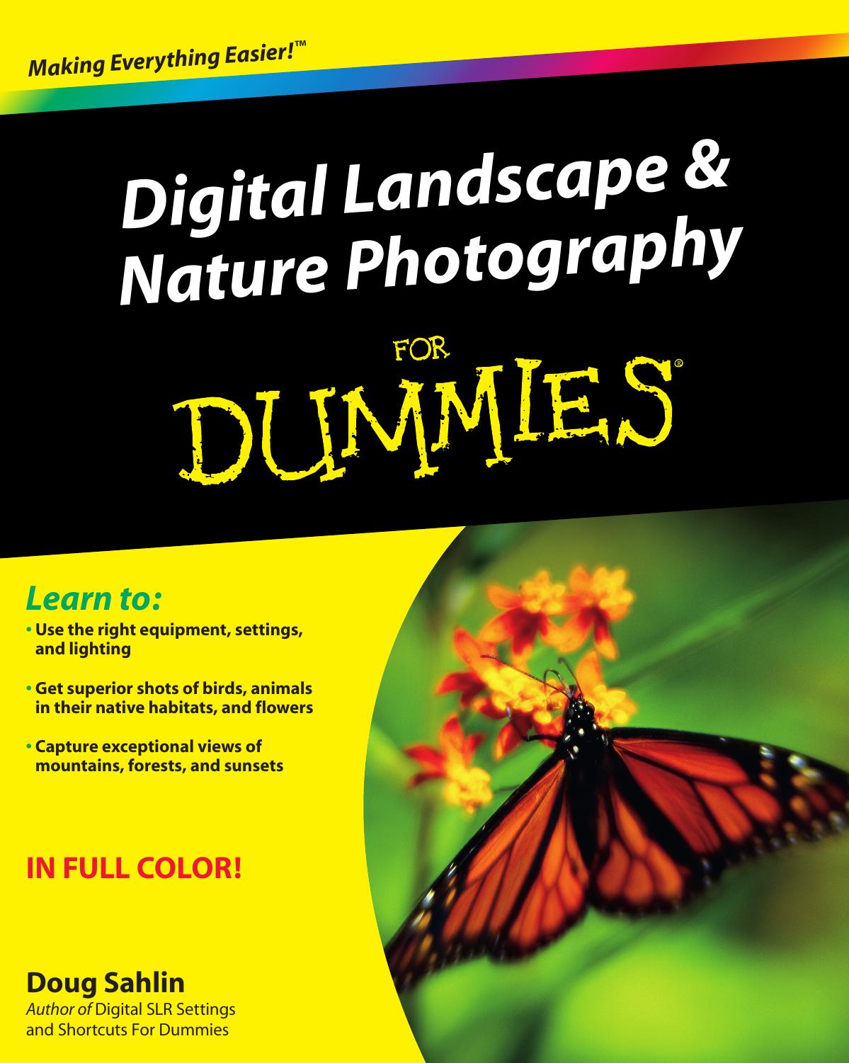 Digital Landscape & Nature Photography for Dummies