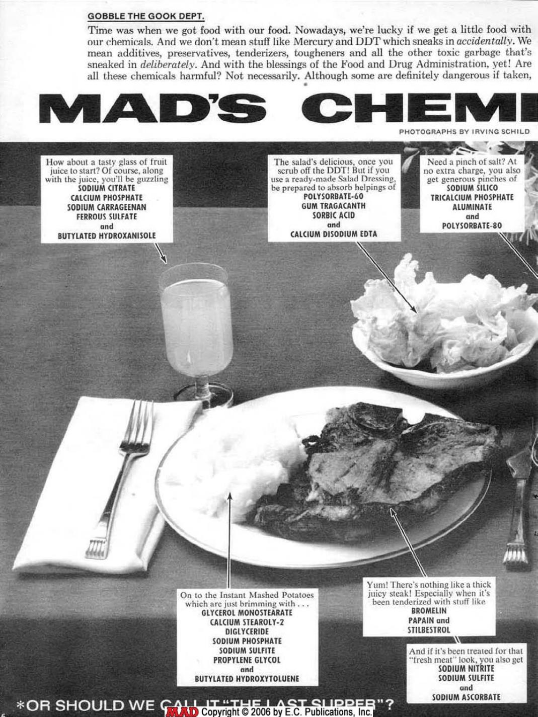 MAD's Chemical Banquet (1972) Flyer