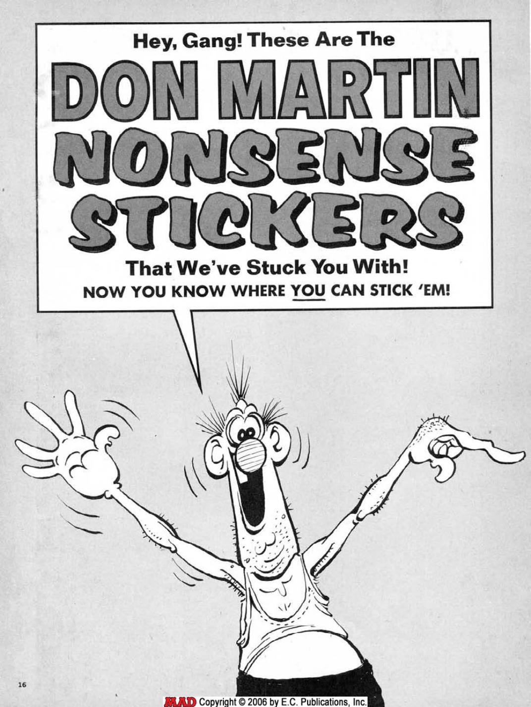 Nonsense Stickers (1973)