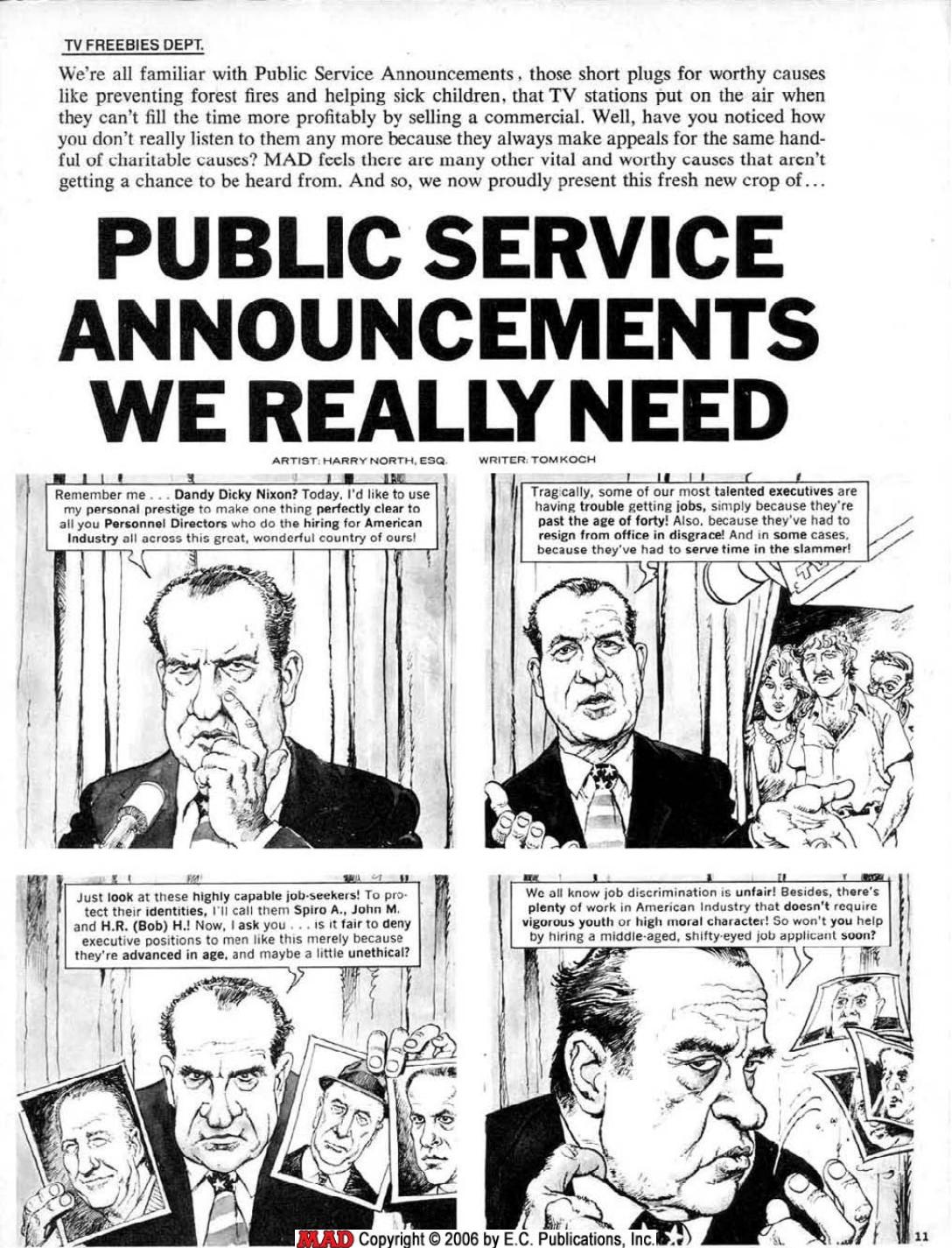 MAD Public Service Announcements (1979)