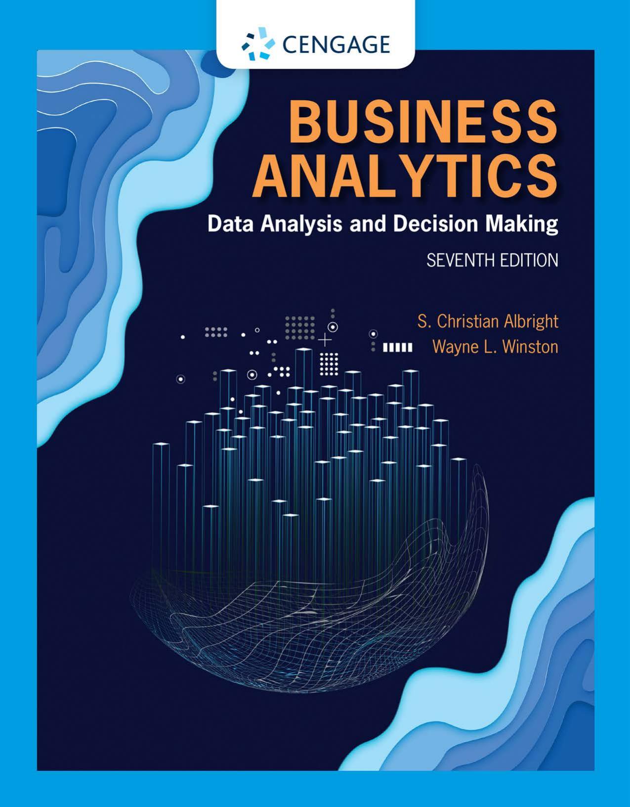 3P-EBK: BUSINESS ANALYTICS DATA ANALYSIS/DEC MAKING