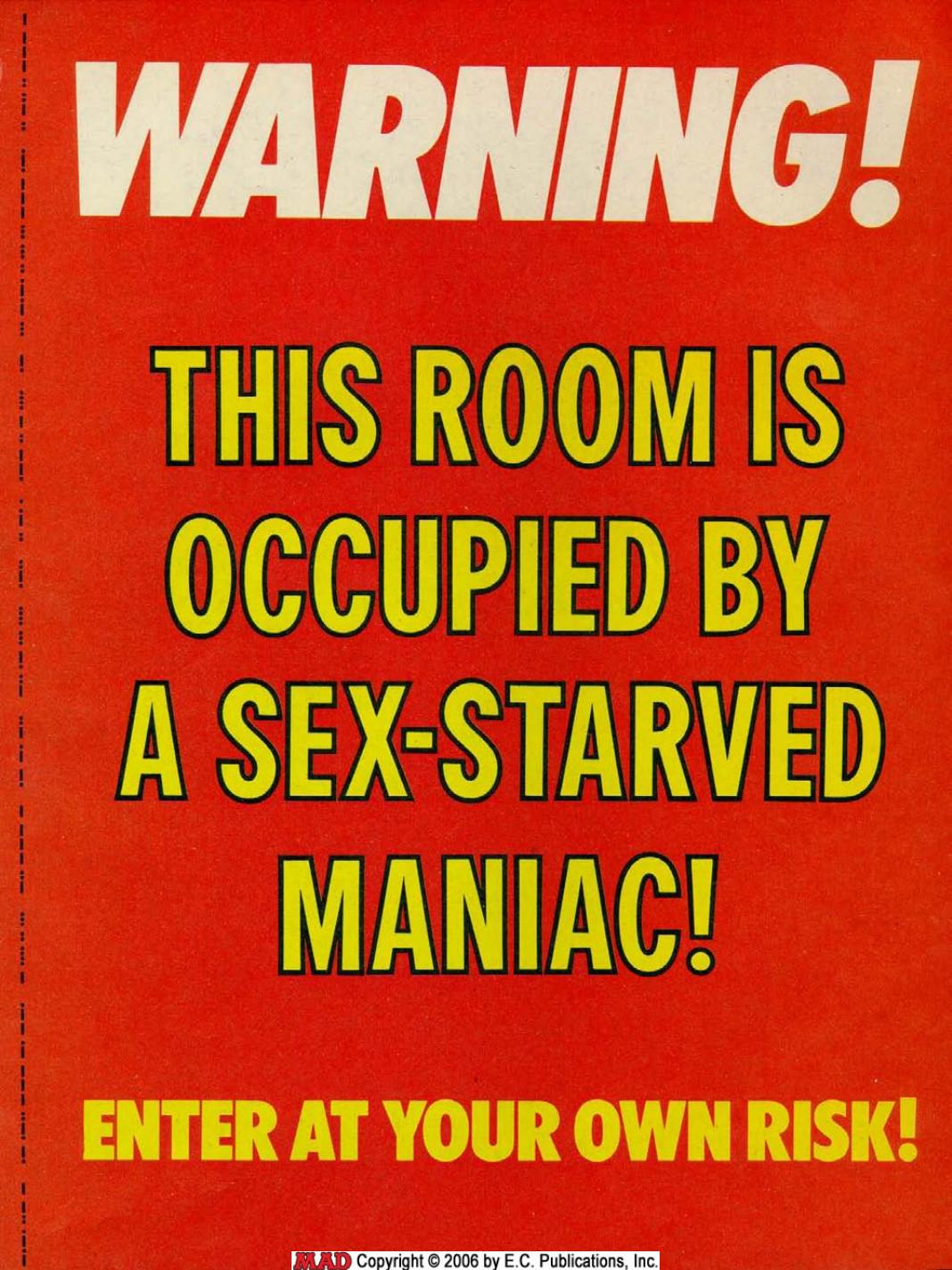 MAD Warning Cards (1984)