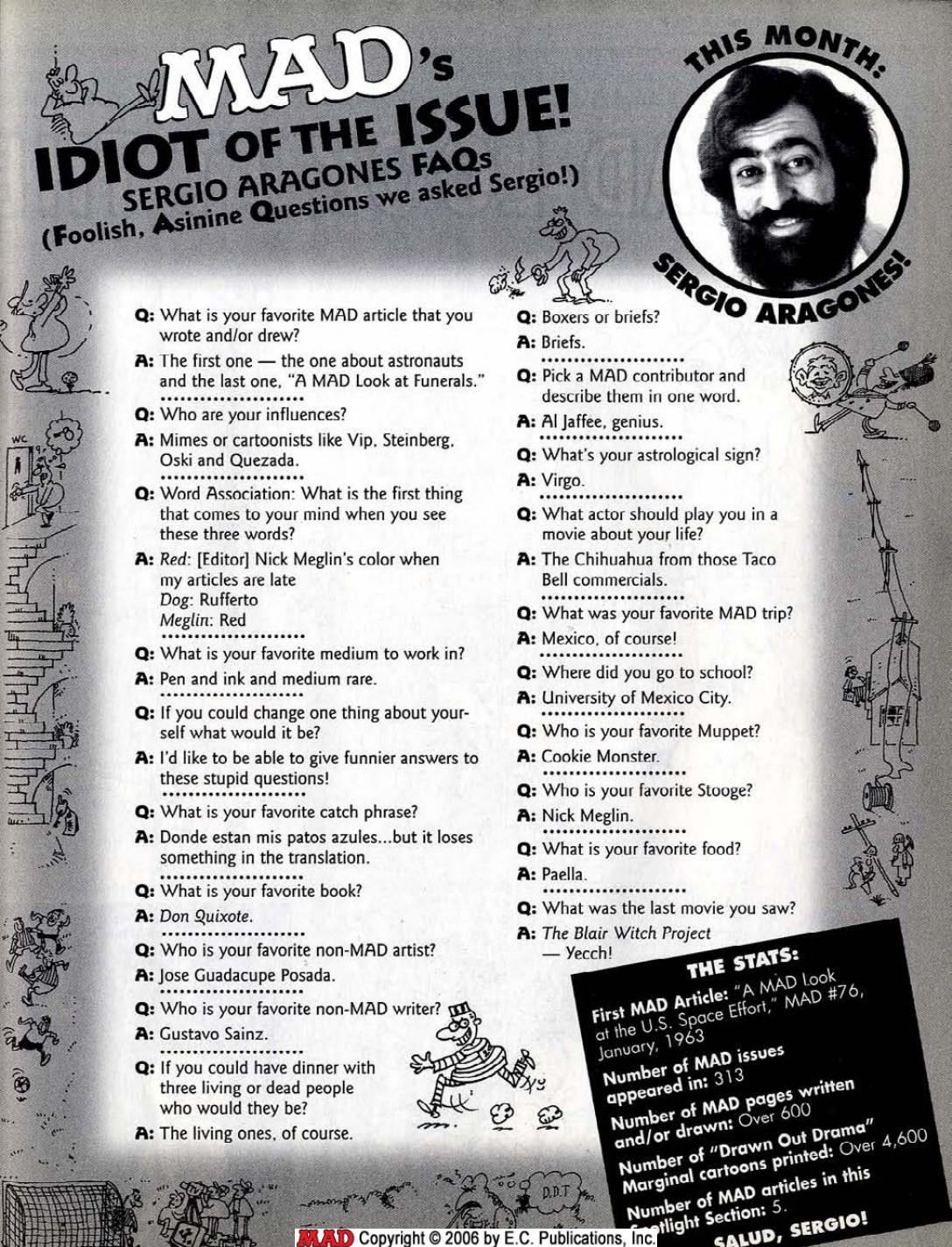 MAD's Idiot of Issue (2000) 01