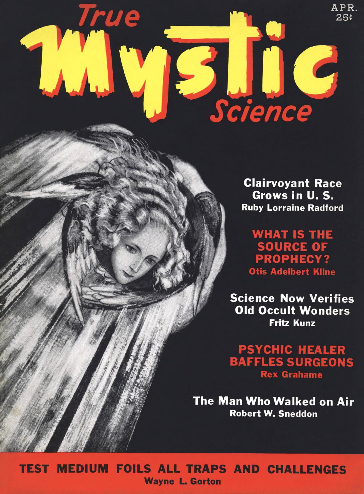 True Mystic Science - April 1939