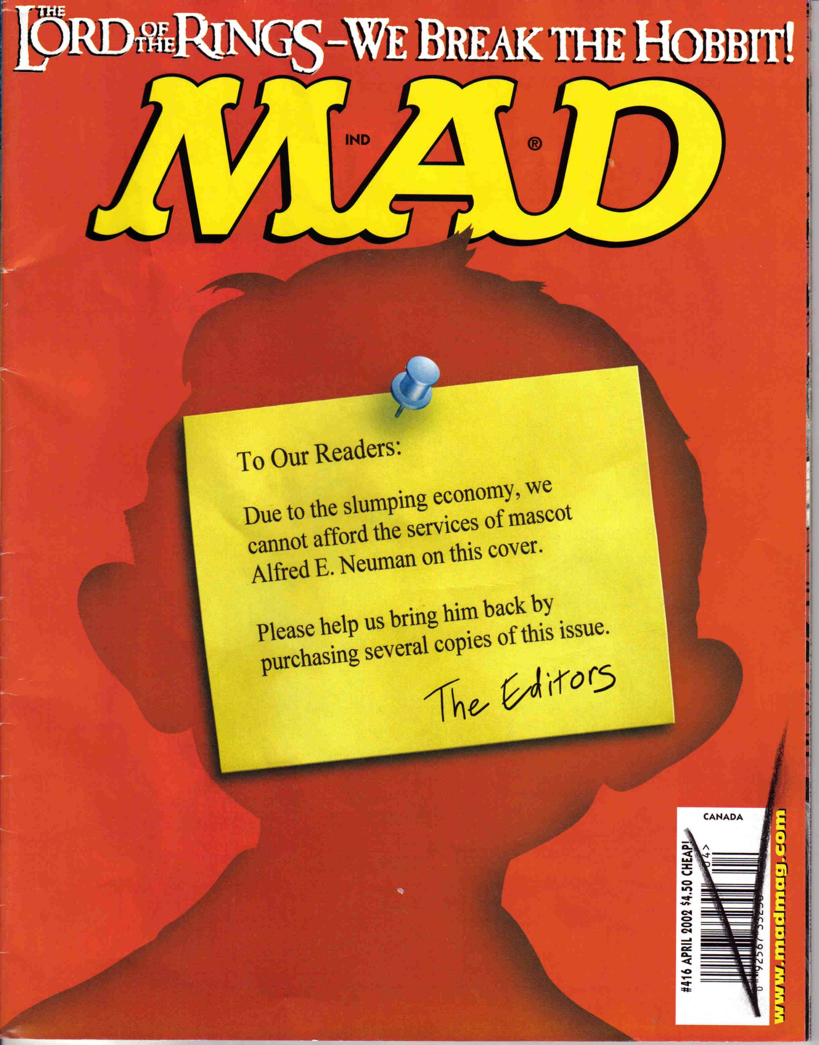 MAD Magazine 416 (2002)