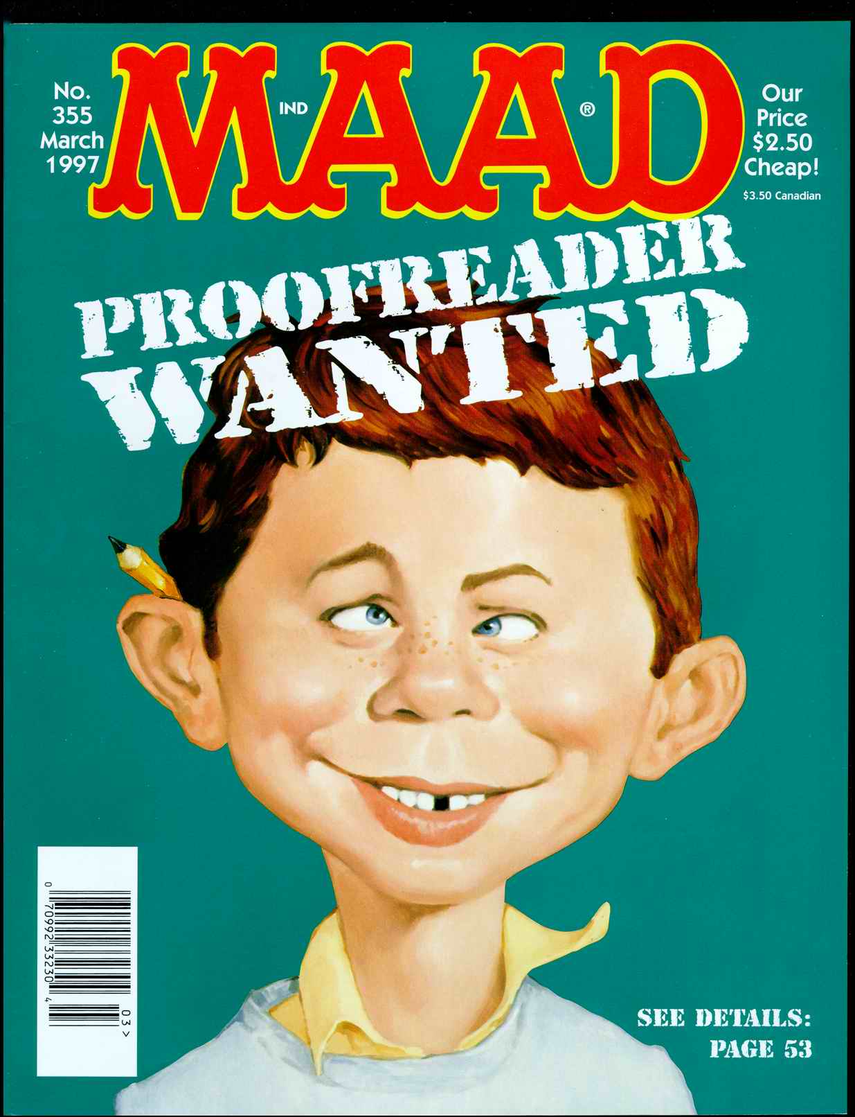 MAD Magazine 355 (1997)