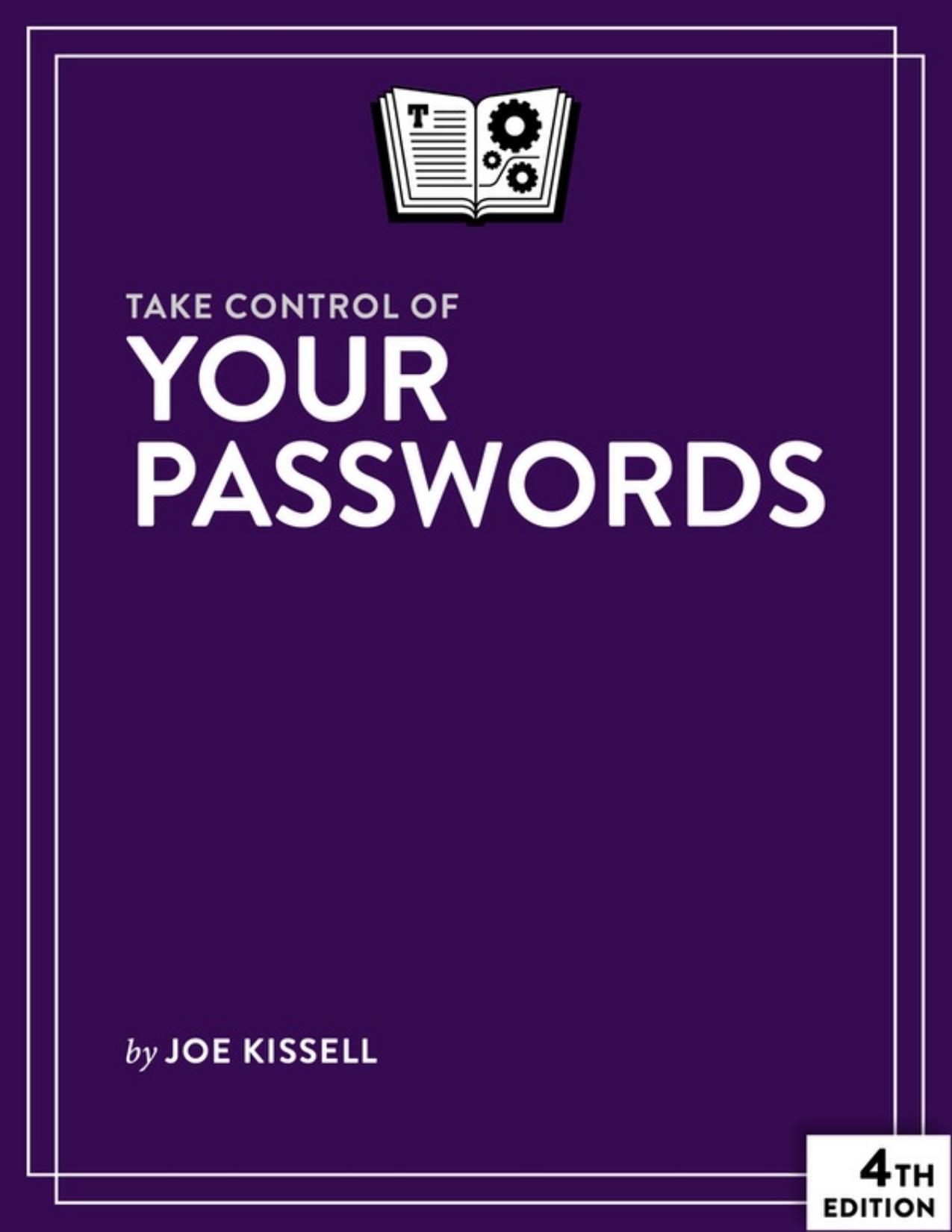 Take Control of Your Passwords (4.0) (for True Epub)