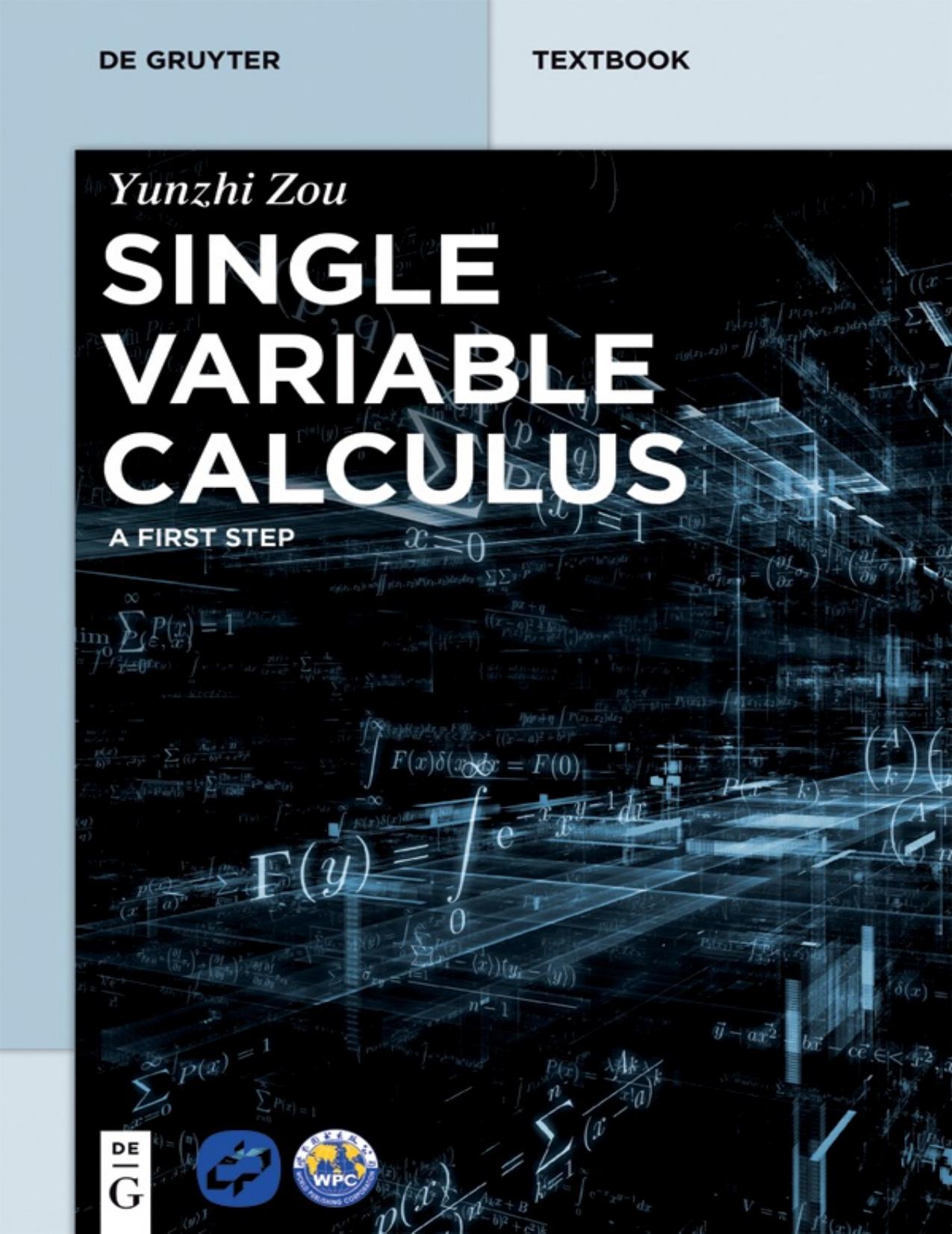 Single Variable Calculus