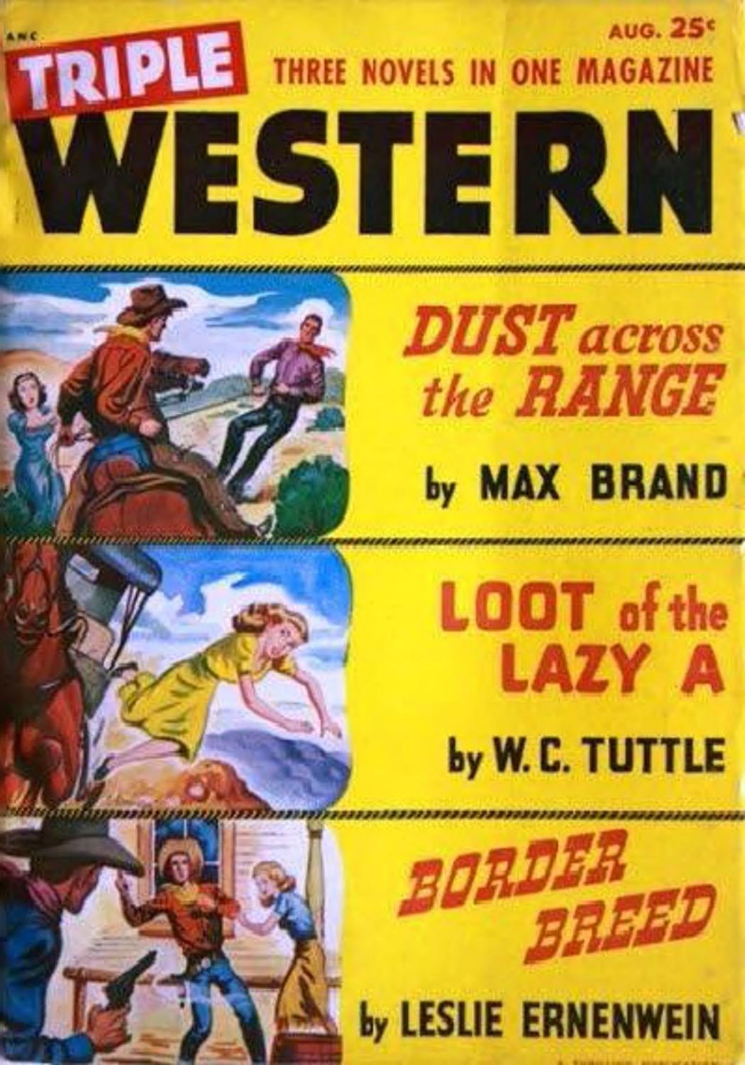 Triple Western - August 1951