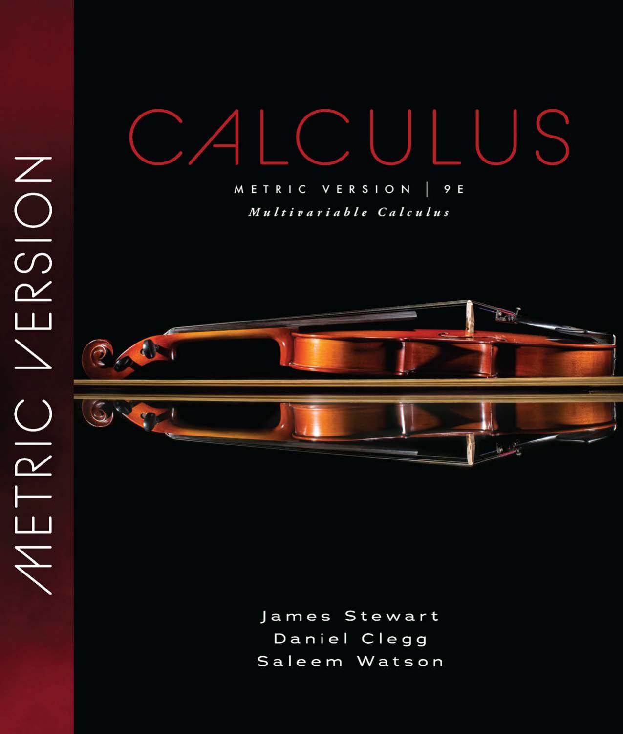 3I-EBK: MULTIVARIABLE CALCULUSMETRIC VERSION