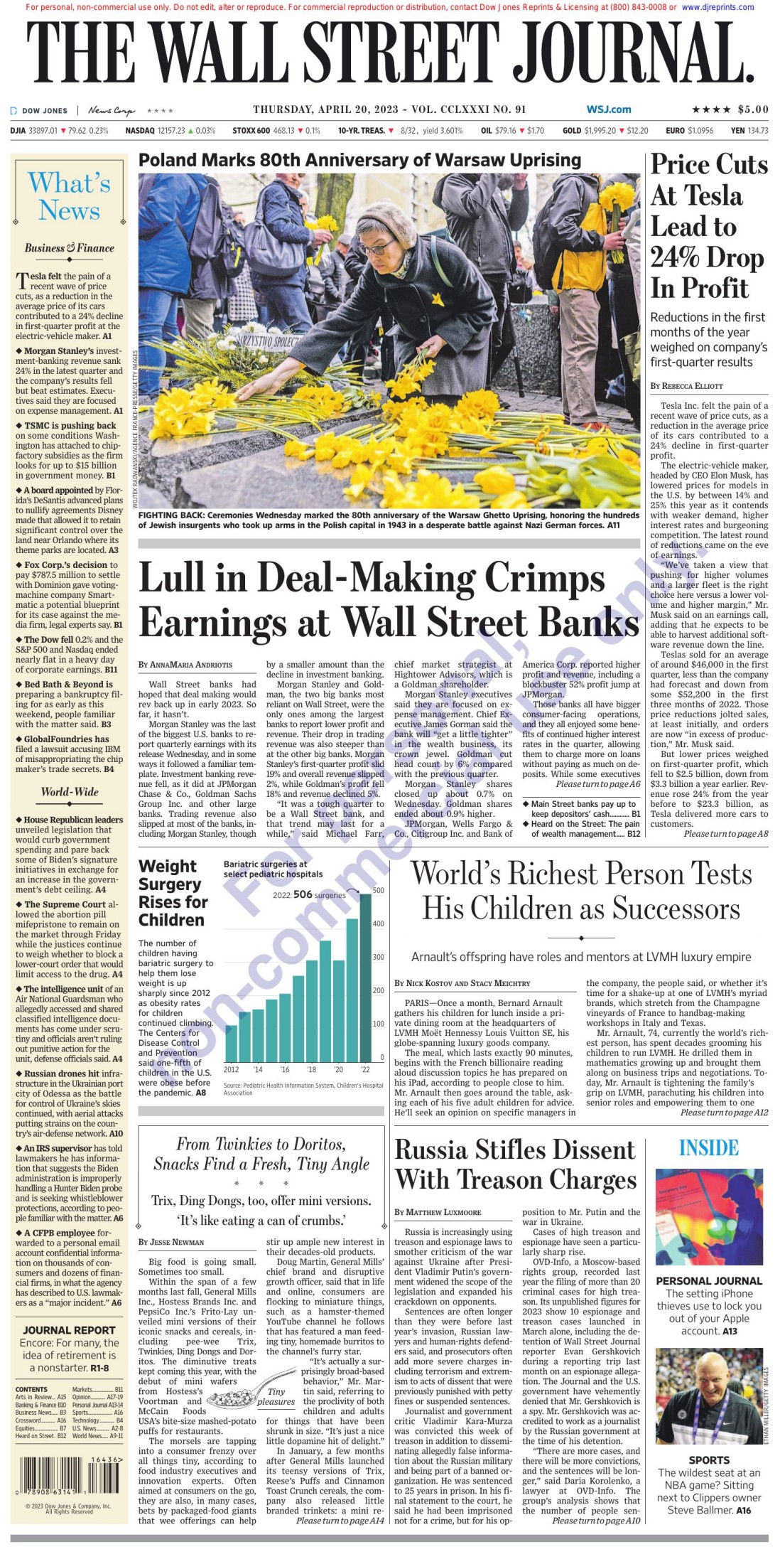 wallstreetjournal 20230420 TheWallStreetJournal