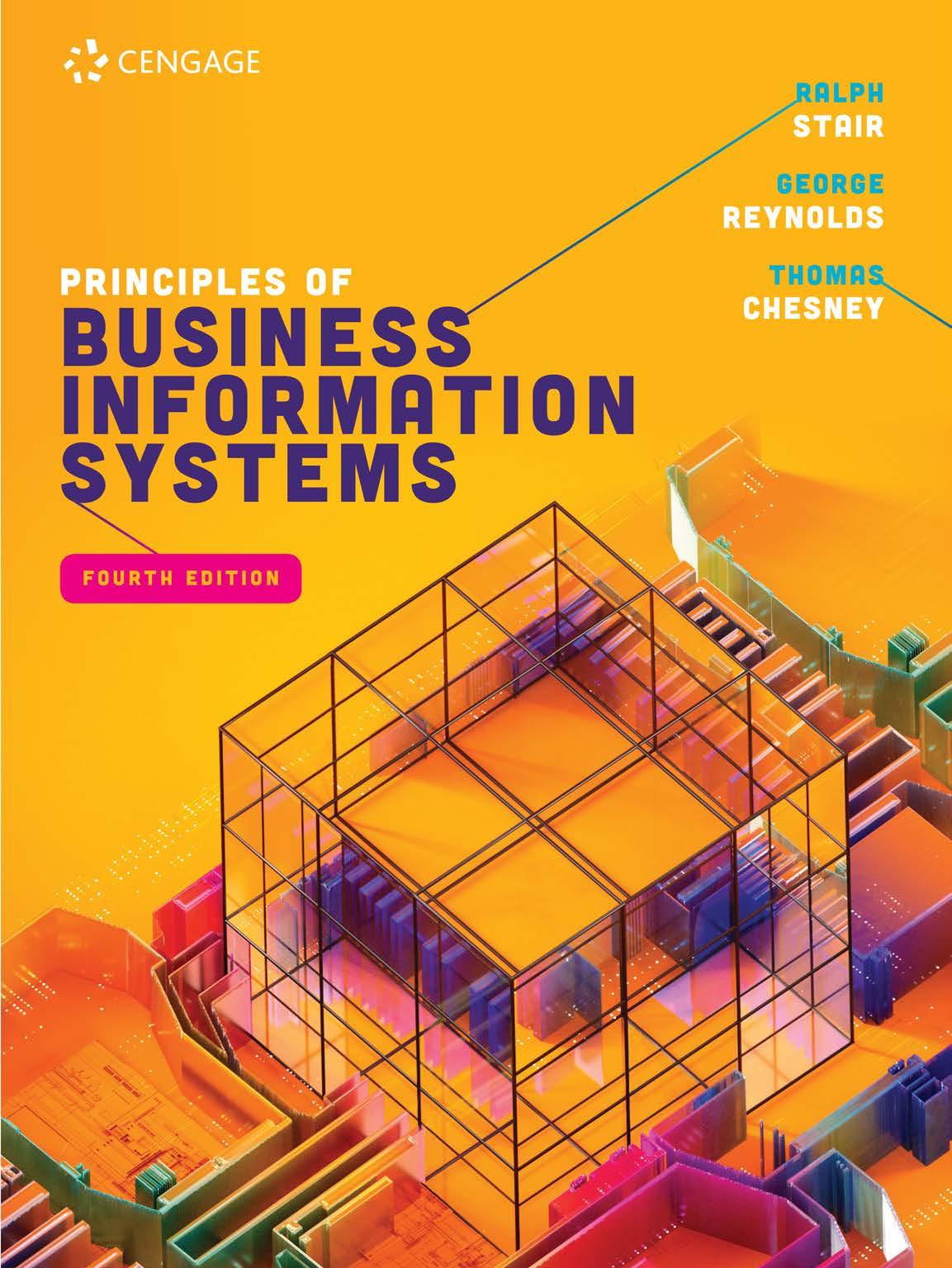 3I eBook: Principles of Business Information Systems 4e