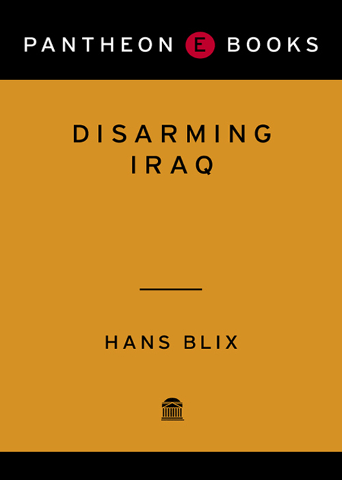 Disarming Iraq