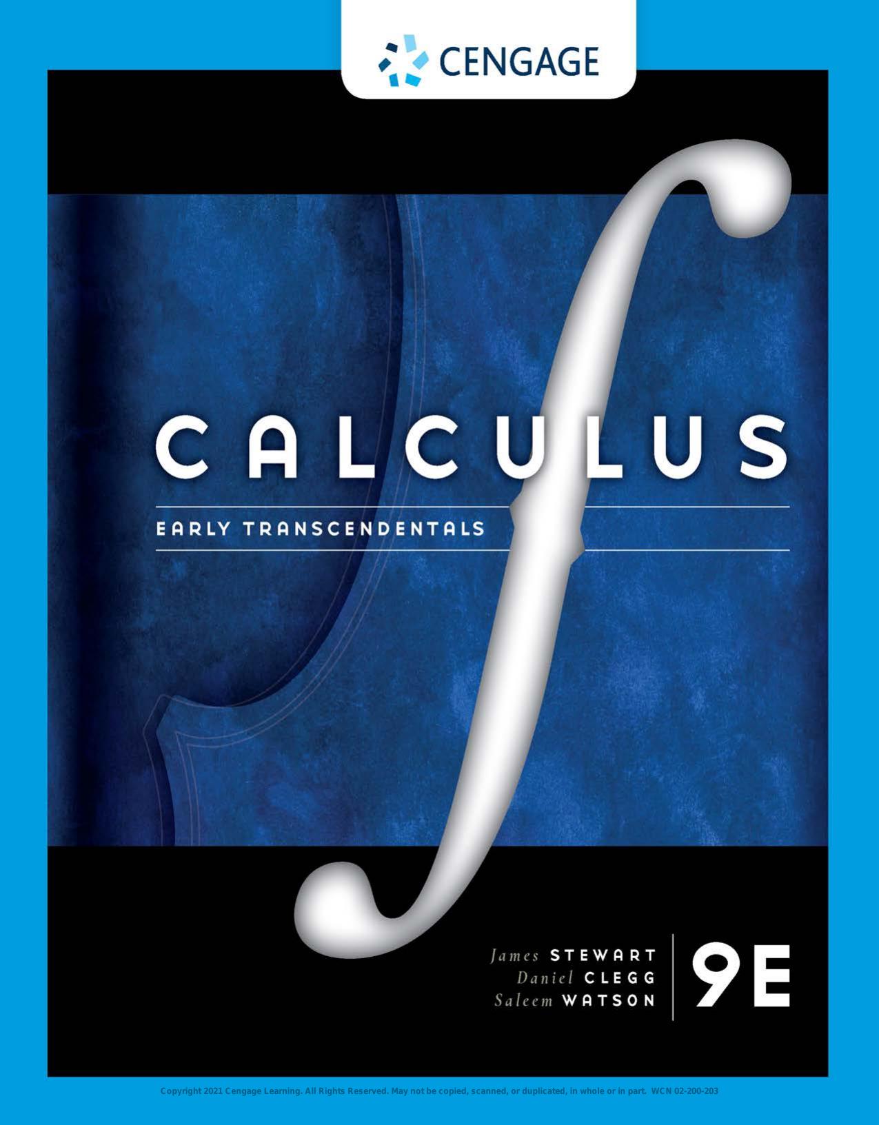 3P-EBK: CALCULUS EARLY TRANSCENDENTALS